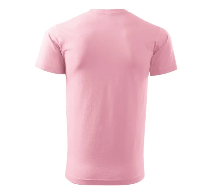 Basic tričko pánské růžová Basic tričko pánské růžová