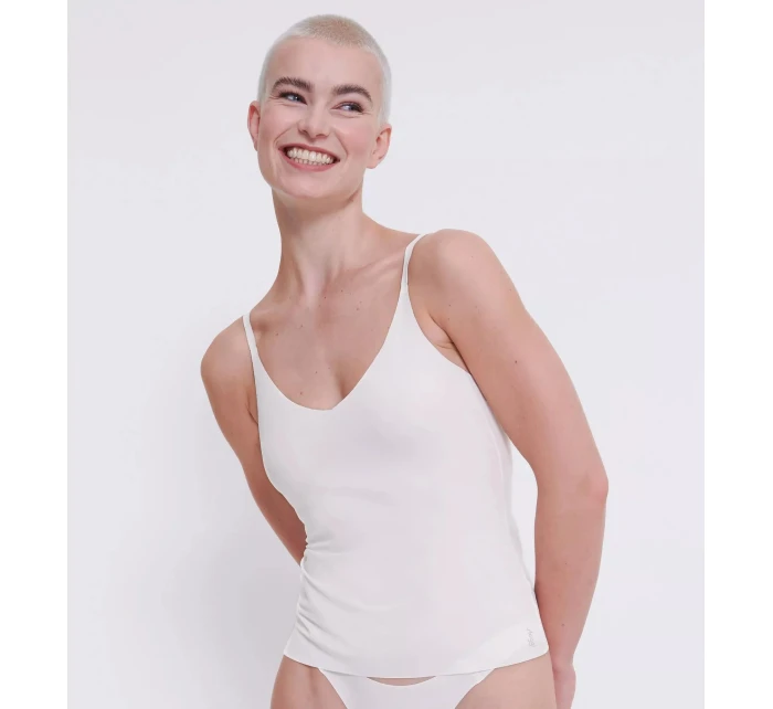 sloggi ZERO Feel 2.0 Spaghetti Top - WHITE - SLOGGI WHITE - SLOGGI