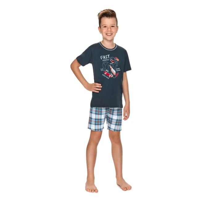 Chlapecké pyžamo 2747 Ivan dark blue - TARO Chlapecké pyžamo 2747 Ivan dark blue - TARO