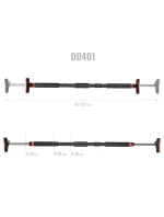 Posilovací tyč HMS DD401 s rovnou šířkou 98-133 cm Posilovací tyč HMS DD401 s rovnou šířkou 98-133 cm