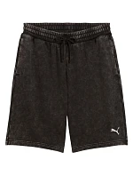 Puma Ess Shorts Elevated Relaxed Wash M 688052 01