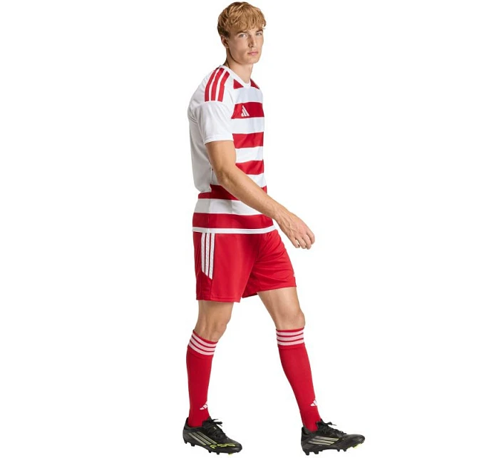 Pánské tričko adidas Hooped 26 Jersey red and white KF3388 pánské