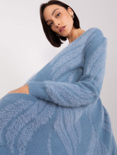 Sweter AT SW 234501.00P niebieski