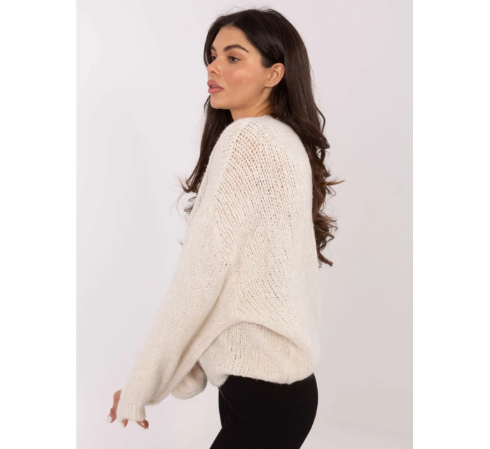 Jumper MI SW 1610.18 světle béžový Jumper MI SW 1610.18 světle béžový