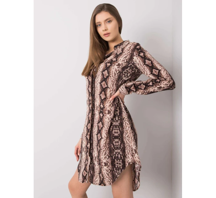 Šaty TO SK 1103 9.10P hnědá