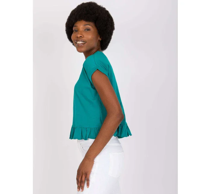 Tričko TW TS 1053.21X tmavě zelená