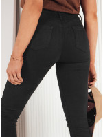 LODGE dámské džínové kalhoty černé Dstreet UY1945