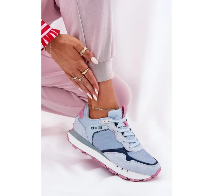 Dámské semišové sportovní boty Big Star HI-POLY SYSTEM – modré Dámské semišové sportovní boty Big Star HI-POLY SYSTEM – modré