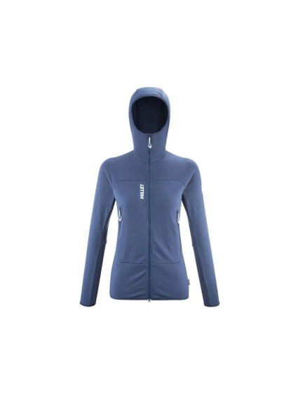 Bunda MILLET W Fusion Grid Hoodie Námořnická modrá