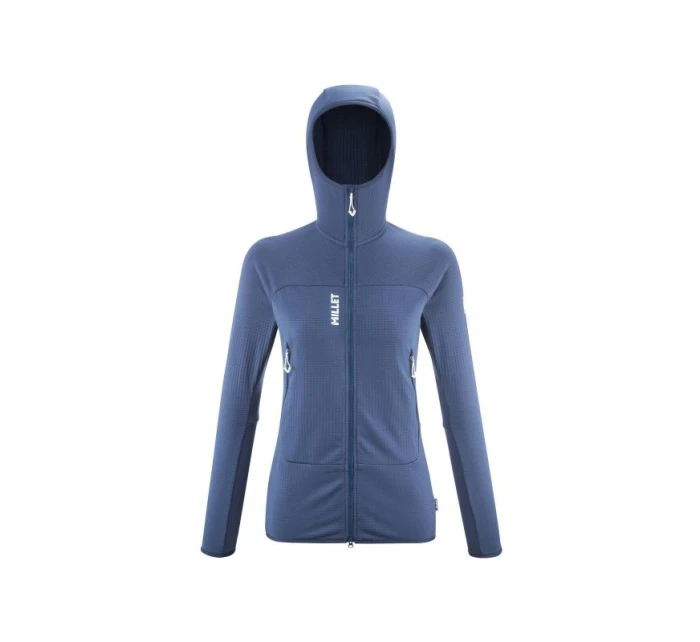 Bunda MILLET W Fusion Grid Hoodie Námořnická modrá