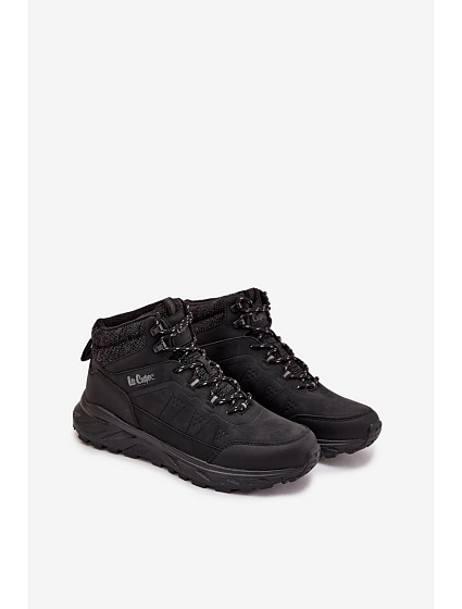 Pánské trekové boty s izolací Lee Cooper LCJ-25-01-3723M Černé