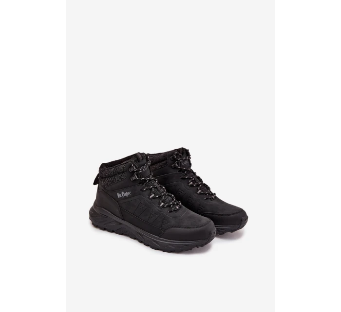 Pánské trekové boty s izolací model 21718286 Černé - Lee Cooper