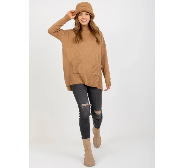 Dámský svetr RV SW 7051 velbloudí