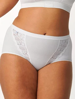 SLOGGI CHIC - Kalhotky maxi 4 ks — měkká bavlna s krajkovými detaily Sloggi