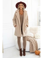 a elegantní žebrovaný dámský overal s výstřihem model 21439596 - kocula