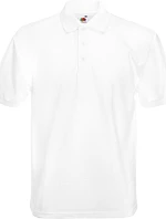 Fruit of the Loom Heavy 65/35 Pique Polo Piqué polo z těžké bavlny 16.3204 white