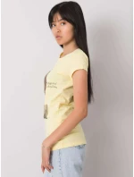 Tričko EM TS ES 21 531.14 světle žlutá