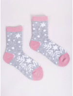 Vánoční ponožky 3pack model 19317929 Vícebarevné - Yoclub