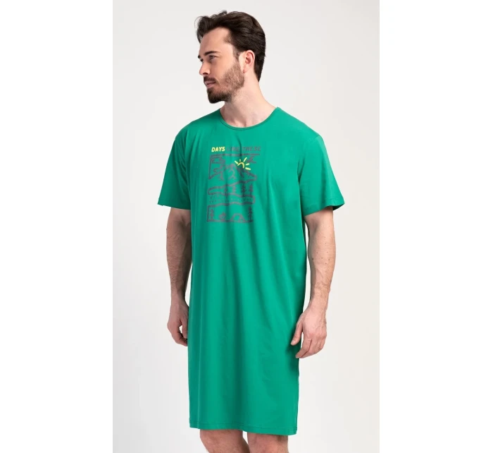 Pánská noční košile s krátkým rukávem Outdoor