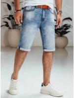 Pánské modré džínové šortky s páskem Dstreet model 21989939 - FashionStreet