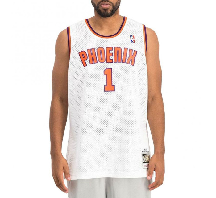 Mitchell & Ness Phoenix NBA alternativní dres Suns 2002 Anfernee Hardaway M SMJY4443-PSU02AHAWHIT Pánské