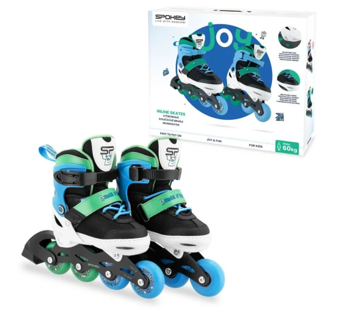 Kolečkové brusle Spokey Joy Jr SPK-942275 r. 27-30