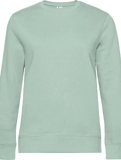 B&C QUEEN Crew Neck_° Dámská mikina 01.W01Q aqua green