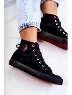 Dámské vysoké tenisky Cross Jeans JJ2R4055C černá