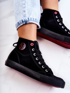 Dámské vysoké tenisky Cross Jeans JJ2R4055C černá