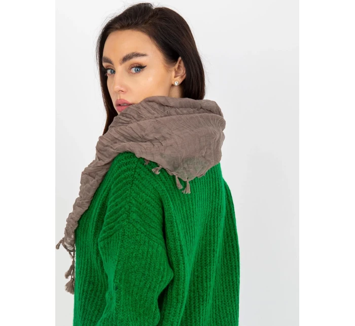 Šátek AT CH BF48172 hnědý Šátek AT CH BF48172 hnědý