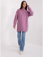 Sweter AT SW  fioletowy model 18909232 - FPrice