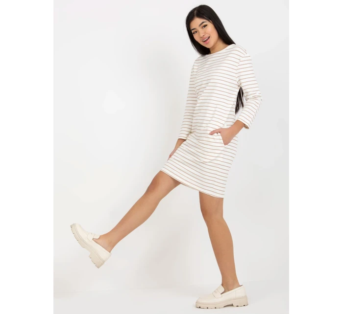 LO SK LK 259 šaty.23X ecru