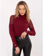 Bluzka MI BZ model 21757372 bordowy - FPrice