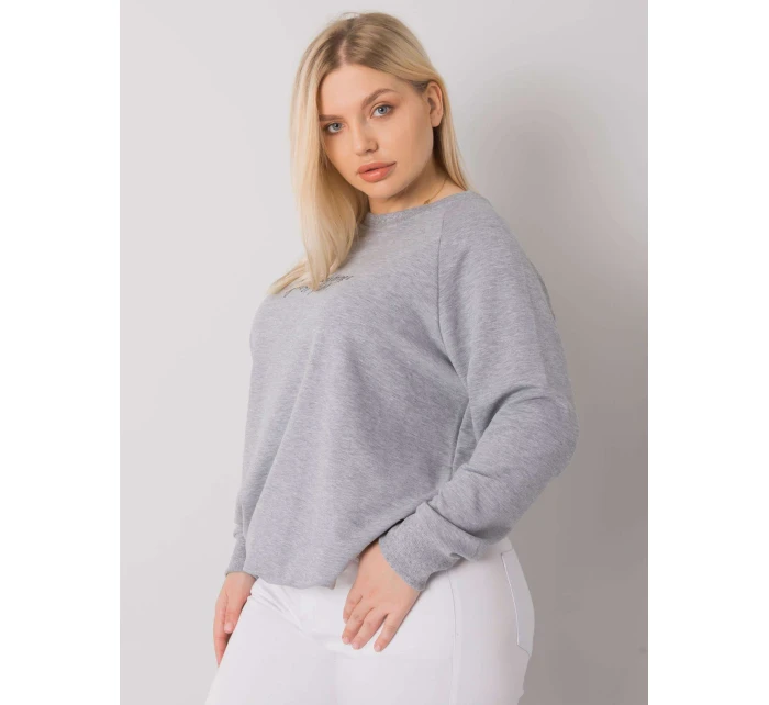 Mikina RV BL 7162.12P šedá