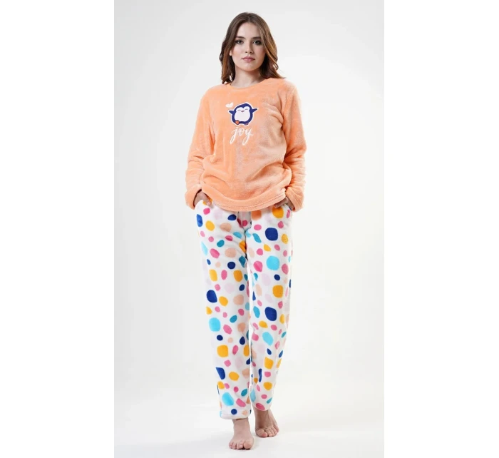 Dámské pyžamo dlouhé Kuličky