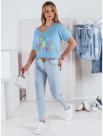 Dámský svetr FATEL modrý FashionStreet MY2316