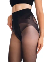 Dámské punčochové kalhoty push up black plus model 20748882 - Gabriella Dámské punčochové kalhoty push up black plus model 20748882 - Gabriella