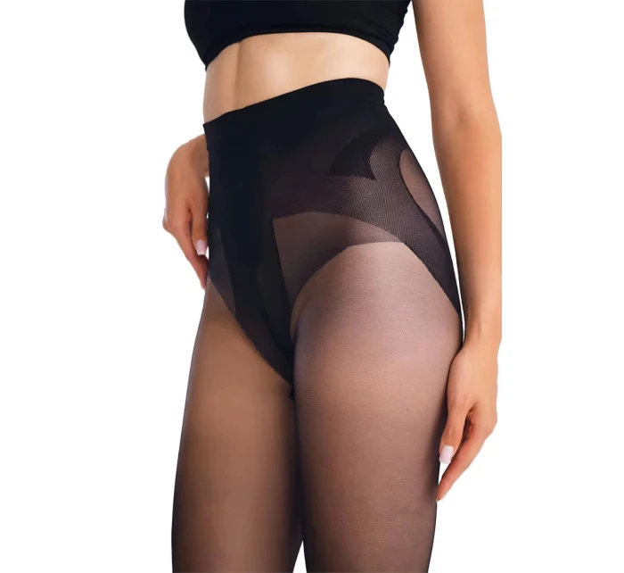 Dámské punčochové kalhoty push up black plus model 20748882 - Gabriella Dámské punčochové kalhoty push up black plus model 20748882 - Gabriella