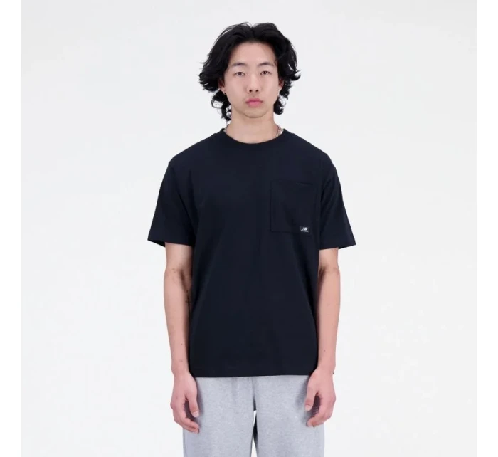Tričko New Balance Essentials Reimagined Cott M MT31542BK