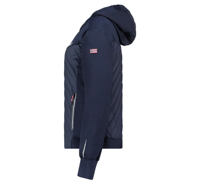 Geographical Norway Softshell TRIANGLE NAVY / PINK DB LADY 024 (WY3257F/GN/Navy / Pink)