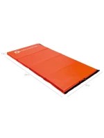 Gymnastická skládací matrace červená 2400x1200x50mm HMS MGS01 Gymnastická skládací matrace červená 2400x1200x50mm HMS MGS01