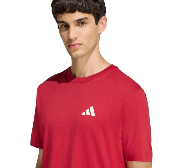 Pánské tričko Outdoor Mountain Graphic Tshirt red pánské model 22059905 - ADIDAS
