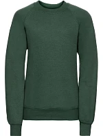 Dětská raglánová mikina 10. bottle green model 22474578 - Russell Athletic