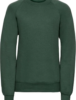 Russell Athletic 762B Dětská raglánová mikina 10.762B bottle green