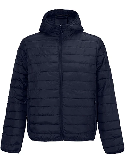 SOL'S Stream Jacket Men Lehká pánská prošívaná bunda s kapucí 25.4444 french navy SOL'S Stream Jacket Men Lehká pánská prošívaná bunda s kapucí 25.4444 french navy