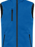 Clique Padded Softshell Vest Men Pánská zateplená softshellová vesta 67.0958 royal blue