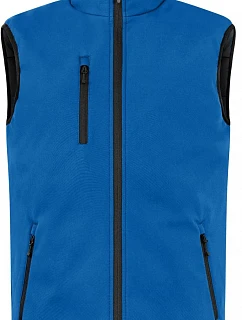 Clique Padded Softshell Vest Men Pánská zateplená softshellová vesta 67.0958 royal blue