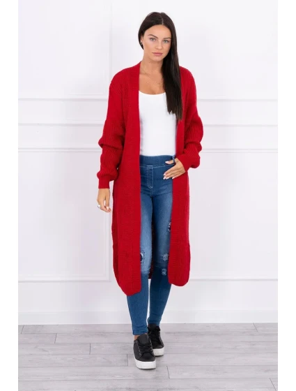 Dlouhý svetr červený Dlouhý svetr červený