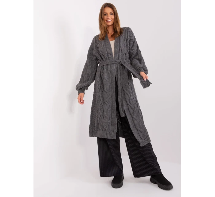 Cardigan BA SW 8020 1.36P tmavě šedá