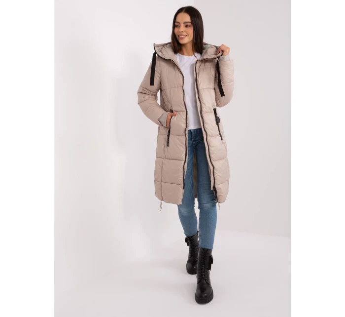 Kabát D50048X44518B3 béžový